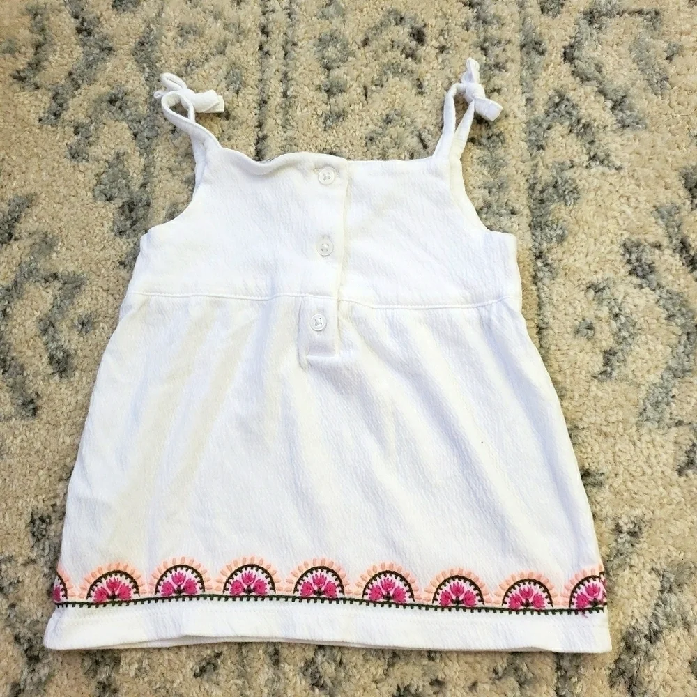 Carters Toddlers Girls‎ White Tank Top 2T